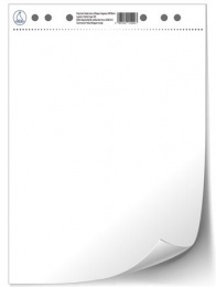 Flipchart papír, sima, 68x88 cm, 2x20 lap